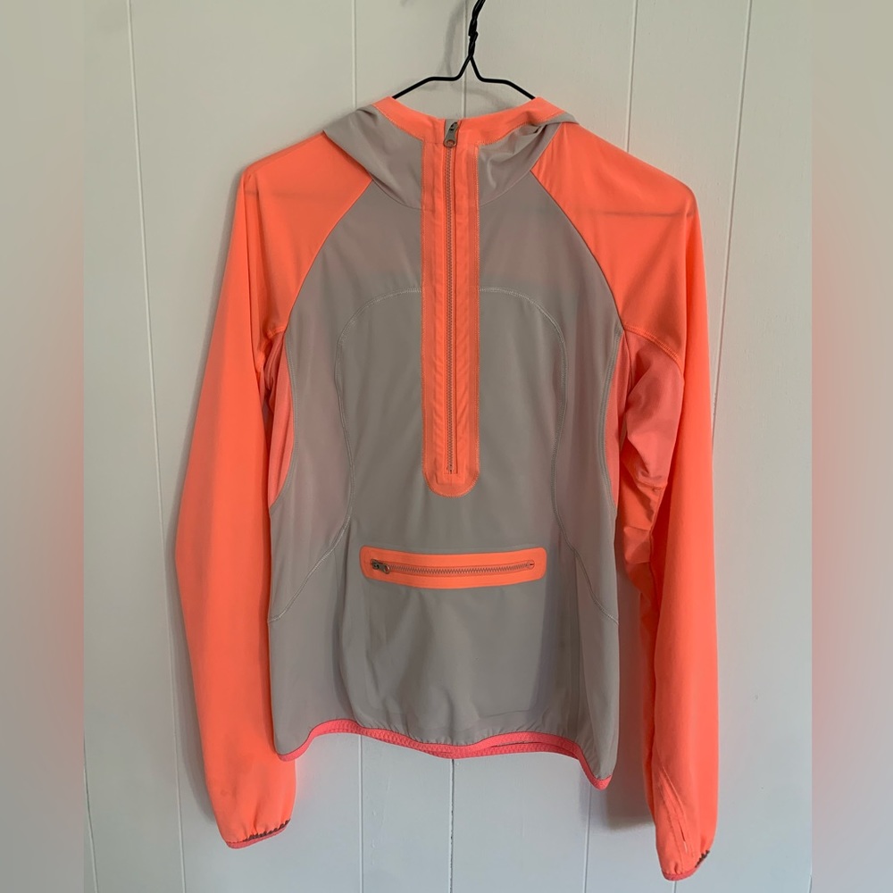Pink and Cream Lululemon wind breaker